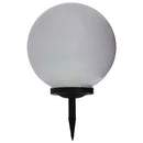 vidaXL napelemes kültéri LED gömblámpa, 40 cm RGB
