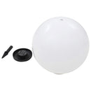 vidaXL napelemes kültéri LED gömblámpa, 50 cm RGB