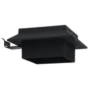 vidaXL 6 db négyszögletes fekete kültéri napelemes LED lámpa, 12 cm
