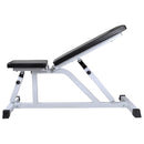 vidaXL edzőpad egykezes és kétkezes súlyzókészlettel 60,5 kg