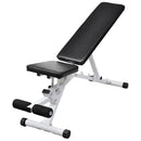 vidaXL edzőpad egykezes és kétkezes súlyzókészlettel 60,5 kg