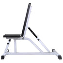 vidaXL edzőpad egykezes és kétkezes súlyzókészlettel 30,5 kg