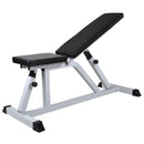 vidaXL edzőpad egykezes és kétkezes súlyzókészlettel 30,5 kg