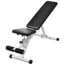 vidaXL edzőpad egykezes és kétkezes súlyzókészlettel 30,5 kg