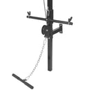 vidaXL falra szerelhető edzőtorony súlyzókészlettel 60,5 kg