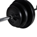 vidaXL falra szerelhető edzőtorony súlyzókészlettel 30,5 kg
