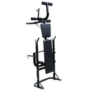 vidaXL súlyzópad állvánnyal/egykezes és kétkezes súlyzószettel 30,5 kg