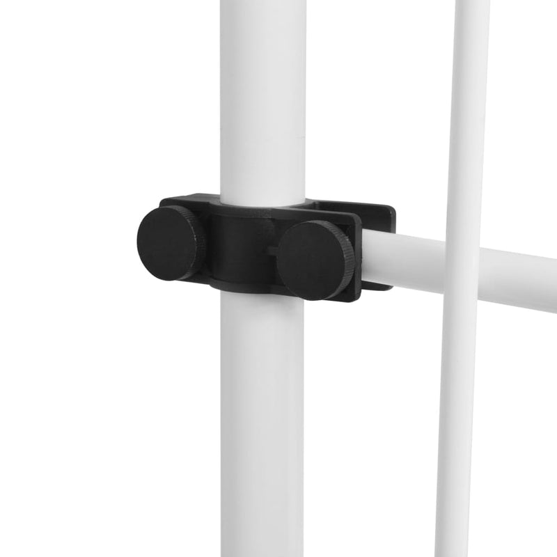 vidaXL kézzel feltekerhető krémszínű napellenző 400 cm