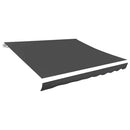 vidaXL szürke poliészter pótszövet napellenzőhöz 300 x 250 cm