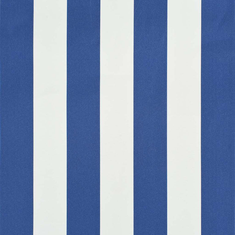 vidaXL feltekerhető kék és fehér napellenző 350 x 150 cm