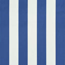 vidaXL feltekerhető kék és fehér napellenző 400 x 150 cm