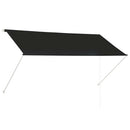 vidaXL feltekerhető antracitszürke napellenző 250 x 150 cm