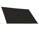 vidaXL feltekerhető antracitszürke napellenző 250 x 150 cm