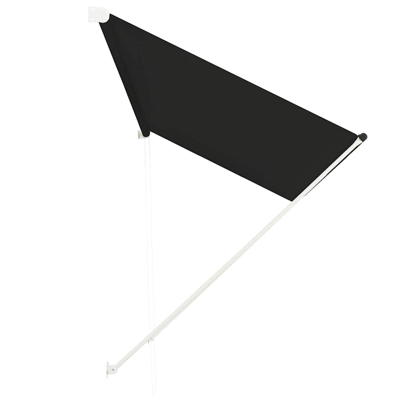 vidaXL feltekerhető antracitszürke napellenző 300 x 150 cm