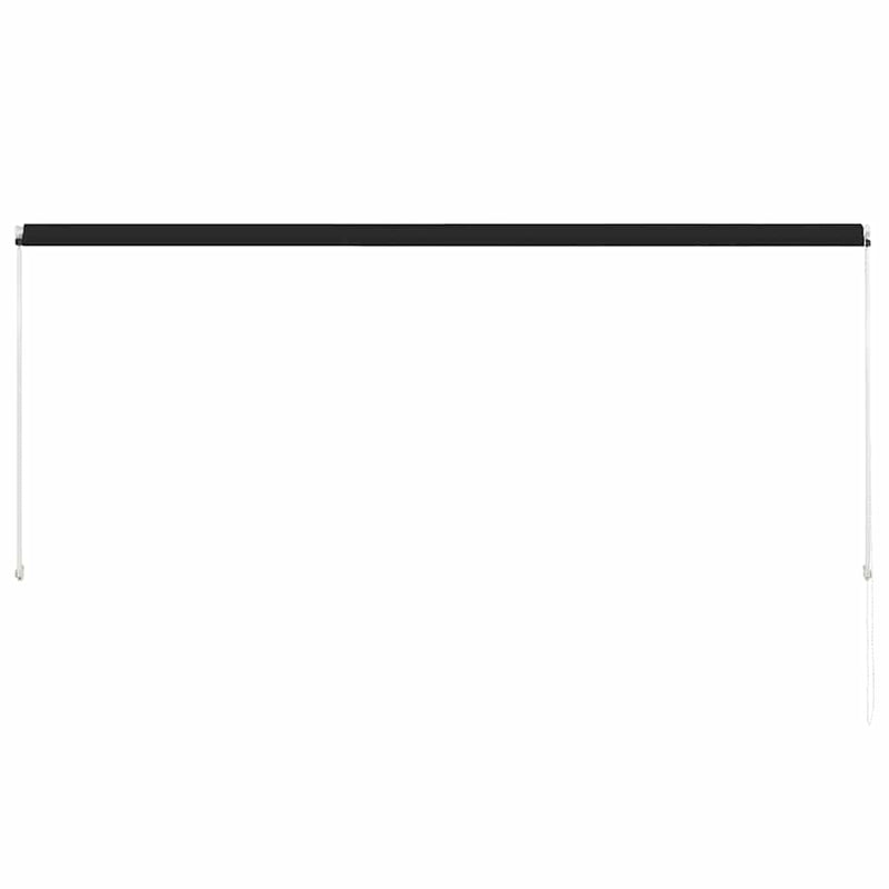 vidaXL feltekerhető antracitszürke napellenző 300 x 150 cm