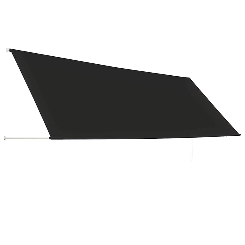 vidaXL feltekerhető antracitszürke napellenző 400 x 150 cm