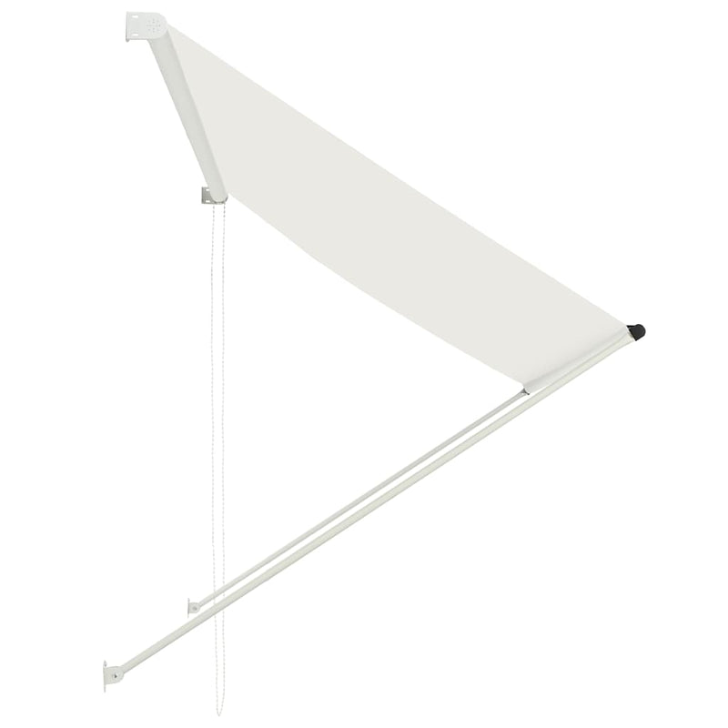 vidaXL feltekerhető krémszínű napellenző 200 x 150 cm