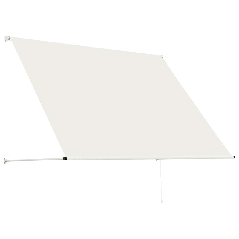 vidaXL feltekerhető krémszínű napellenző 200 x 150 cm