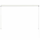 vidaXL feltekerhető krémszínű napellenző 200 x 150 cm