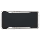 vidaXL 2 db fekete acél/oxford szövet összecsukható strandszék