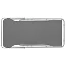 vidaXL 2 db szürke acél/oxford szövet összecsukható strandszék