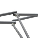 vidaXL kék függőágy összecsukható állvánnyal