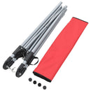 vidaXL piros függőágy összecsukható állvánnyal