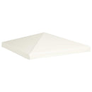 vidaXL krémfehér pavilon tetőponyva 310 g/m², 3 x 3 m