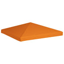 vidaXL narancssárga pavilon tetőponyva 310 g/m², 3 x 3 m