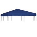vidaXL kék pavilon tetőponyva 310 g/m², 3 x 3 m