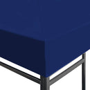 vidaXL kék pavilon tetőponyva 310 g/m², 3 x 3 m