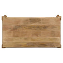 vidaXL tömör mangófa étkezőasztal 11 x 60 x 76 cm