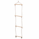 vidaXL kék PE hinta kötéllétrával és mászókövek