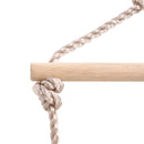 vidaXL kék PE hinta kötéllétrával és mászókövek