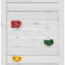 vidaXL kék PE hinta kötéllétrával és mászókövek