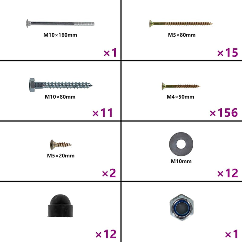 vidaXL kék polietilénnel hinta kötéllétrával