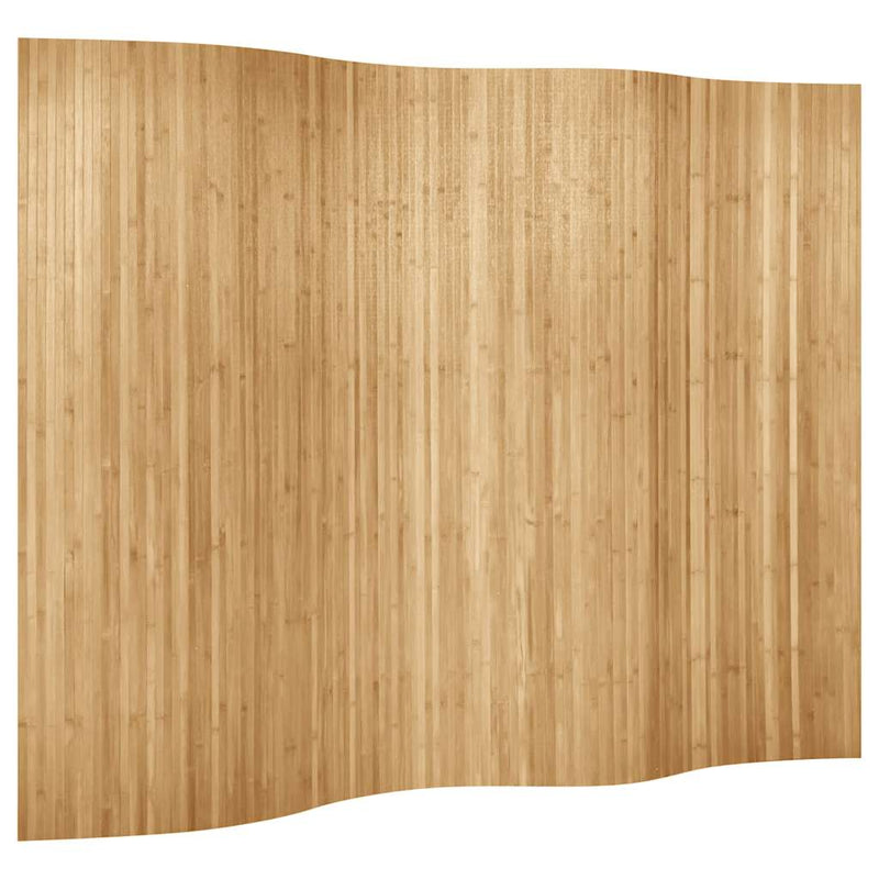 vidaXL természetes színű bambusz paraván 250 x 165 cm