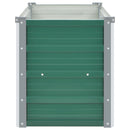 vidaXL zöld horganyzott acél kerti magaságyás 100 x 40 x 45 cm