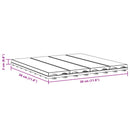 vidaXL Faszegély járólap 3D Design 11 pcs Világos Barna 30 x 30 cm WPC
