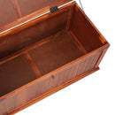 vidaXL tömör akácfa tárolóláda 79 x 34 x 32 cm