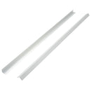 vidaXL 5 db ezüstszínű alumínium teraszburkoló sarokprofil 170 cm