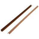 vidaXL 5 db világosbarna WPC teraszburkoló sarokprofil 170 cm