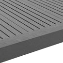 vidaXL 5 db szürke WPC teraszburkoló sarokprofil 170 cm