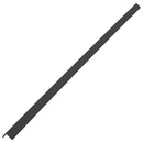 vidaXL 5 db fekete WPC teraszburkoló sarokprofil 170 cm