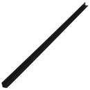 vidaXL 5 db fekete WPC teraszburkoló sarokprofil 170 cm