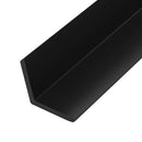 vidaXL 5 db fekete WPC teraszburkoló sarokprofil 170 cm