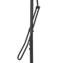 vidaXL tópszínű kültéri napernyő acélrúddal 250 x 250 cm