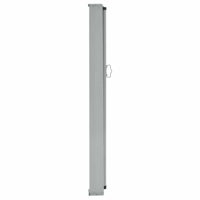 vidaXL szürke behúzható oldalsó terasz napellenző 100 x 300 cm