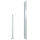 vidaXL szürke behúzható oldalsó napellenző 140 x 300 cm