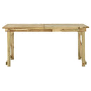 vidaXL fa kerti asztal 160 x 79 x 75 cm